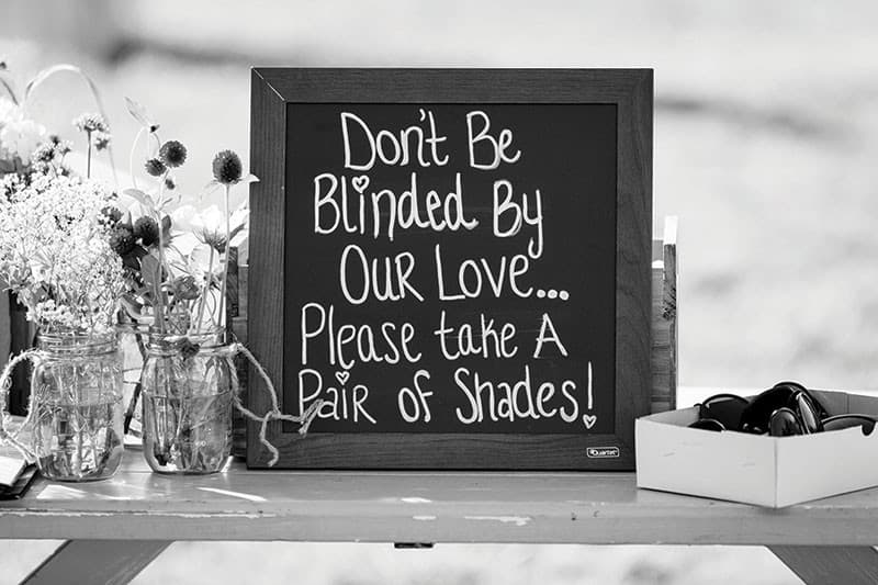 Daly/Danese wedding chalkboard