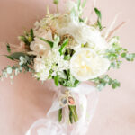 The wedding of Beautiful Shades of Ivory, Blush, Dusty Blue and Gold at This Ryland Inn Wedding Gallery 2