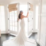 The wedding of Beautiful Shades of Ivory, Blush, Dusty Blue and Gold at This Ryland Inn Wedding Gallery 3