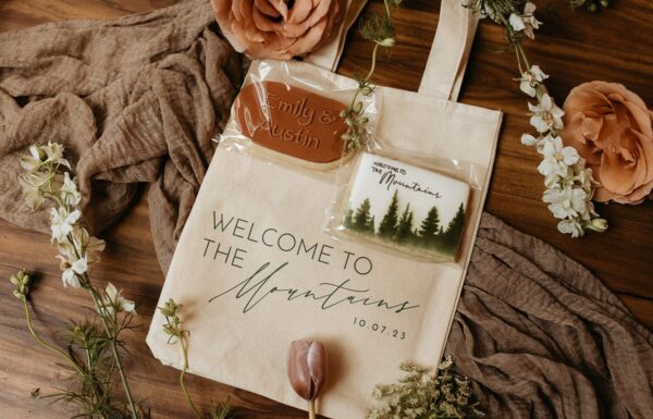 The wedding of This Wedding Had a Beautiful Outdoor Setting Complete With On-Site Cabins Gallery 5