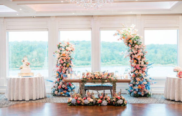 The wedding of Bright Florals Created ‘Bridgerton’ Vibes at This Wedding Gallery 1