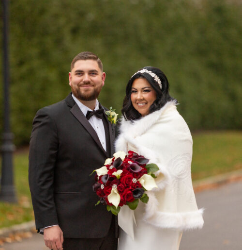 The wedding of A Christmas Wedding Filled With Love and Holiday Spirit