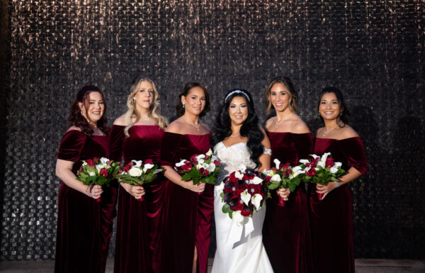The wedding of A Christmas Wedding Filled With Love and Holiday Spirit Gallery 2