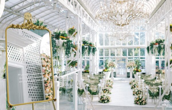 The wedding of A Floral Fairytale in a Greenhouse-Like Venue Gallery 8