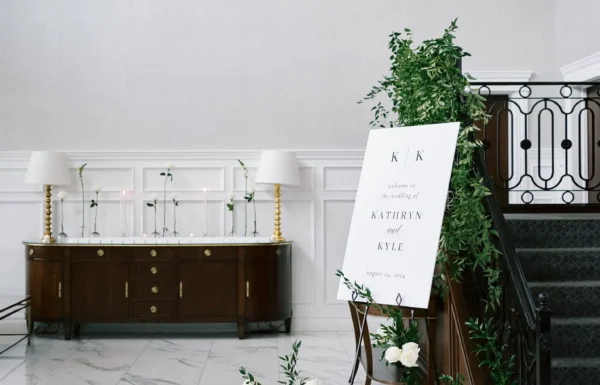 The wedding of Pops of Hot Pink Completed This Elegant Wedding at The Shore Gallery 3