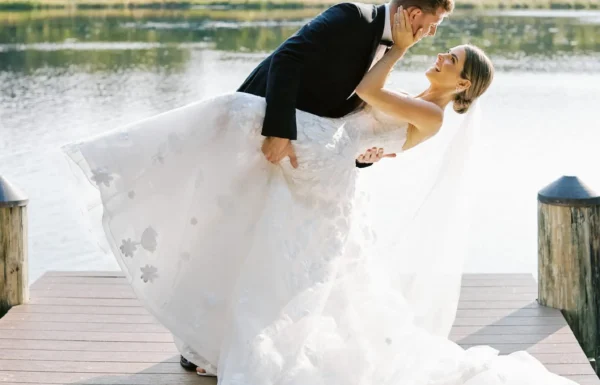 The wedding of Pops of Hot Pink Completed This Elegant Wedding at The Shore Gallery 7