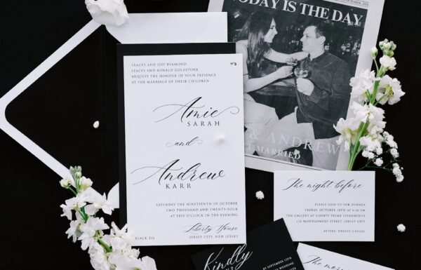 The wedding of A Black-Tie Wedding That Was The ‘Epitome of Modern Elegance’ Gallery 5