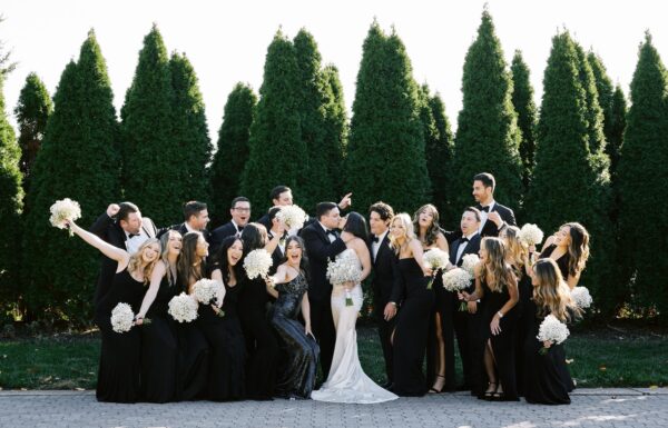 The wedding of A Black-Tie Wedding That Was The ‘Epitome of Modern Elegance’ Gallery 2