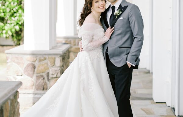 The wedding of Delicate Touches of Greenery Created an Ethereal Vibe at a Cozy and Rustic Venue Gallery 4