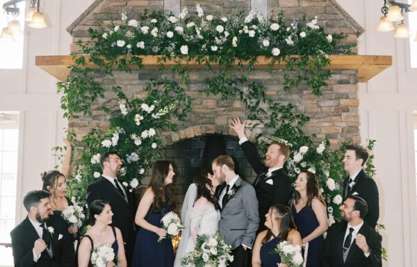 The wedding of Delicate Touches of Greenery Created an Ethereal Vibe at a Cozy and Rustic Venue Gallery 5