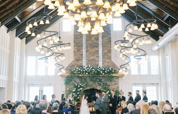 The wedding of Delicate Touches of Greenery Created an Ethereal Vibe at a Cozy and Rustic Venue Gallery 7