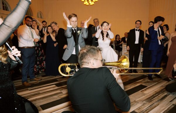 The wedding of Delicate Touches of Greenery Created an Ethereal Vibe at a Cozy and Rustic Venue Gallery 13