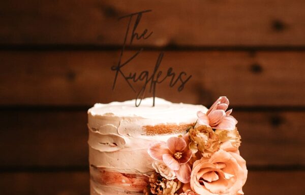 The wedding of This Wedding Had a Beautiful Outdoor Setting Complete With On-Site Cabins Gallery 8
