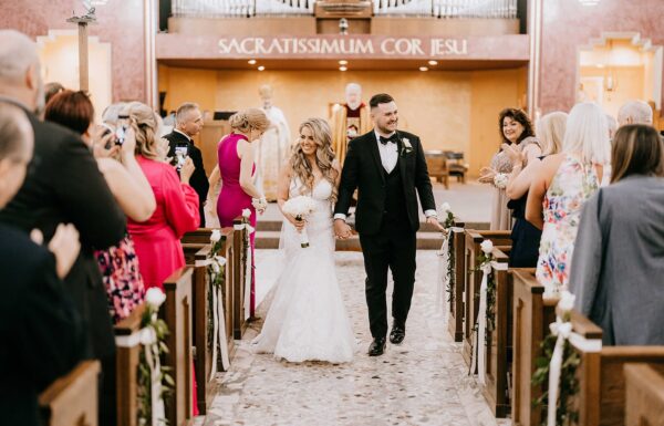 The wedding of This Couple Made a Very Grand Entrance Into Their Reception Gallery 14