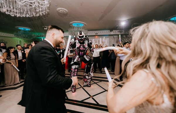 The wedding of This Couple Made a Very Grand Entrance Into Their Reception Gallery 11