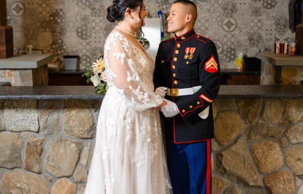 The wedding of A Rustic-Chic Fall Wedding With Cozy Vibes Gallery 4