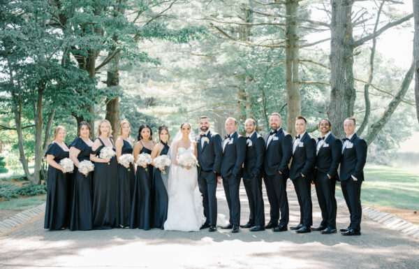 The wedding of These High School Sweethearts Tied the Knot in a Beautiful Spring Estate Wedding Gallery 1