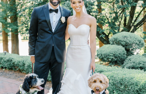 The wedding of These High School Sweethearts Tied the Knot in a Beautiful Spring Estate Wedding Gallery 12