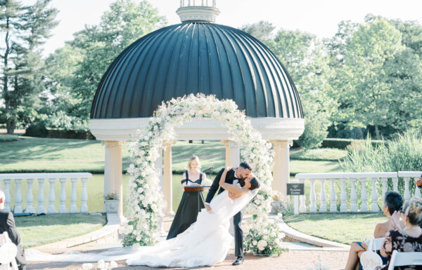 The wedding of These High School Sweethearts Tied the Knot in a Beautiful Spring Estate Wedding Gallery 11