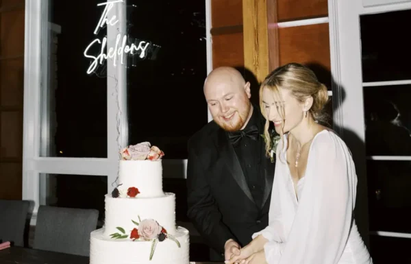 The wedding of A Gothic-Inspired Fall Wedding at Stone House Gallery 1