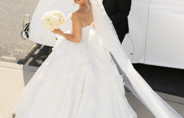 The wedding of Over-The-Top White Florals Created a Fairytale Wedding Gallery 1