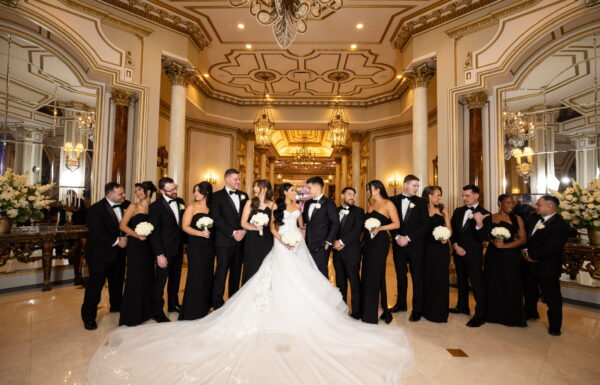The wedding of A Black-Tie Wedding That Was Like ‘Stepping Into a Fairytale’ Gallery 10