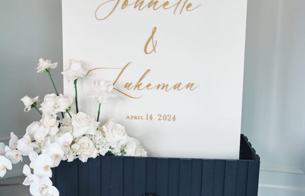 The wedding of A Sophisticated Big Day With Sage Green Touches at The Shore Gallery 2