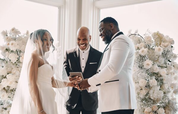 The wedding of A Sophisticated Big Day With Sage Green Touches at The Shore Gallery 7