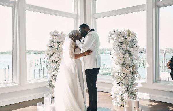 The wedding of A Sophisticated Big Day With Sage Green Touches at The Shore Gallery 6
