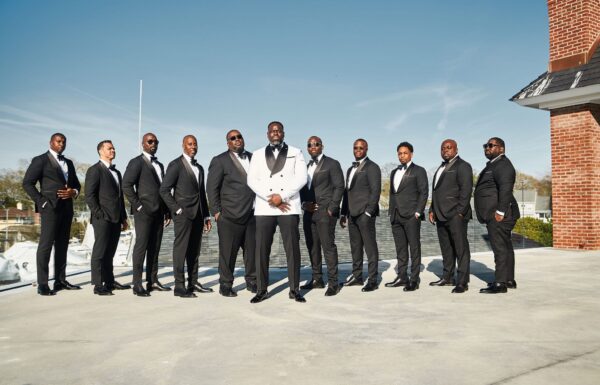The wedding of A Sophisticated Big Day With Sage Green Touches at The Shore Gallery 3