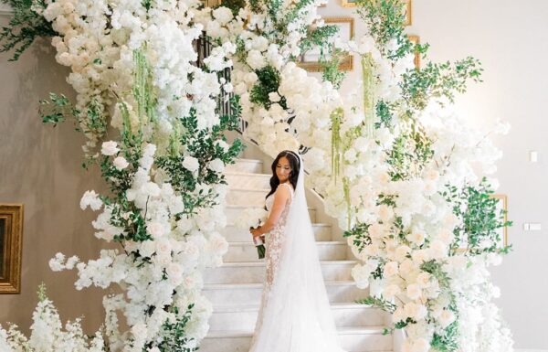 The wedding of Tons of Gorgeous Florals and Personal Touches at This Park Château Wedding Gallery 6