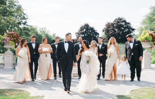 The wedding of Tons of Gorgeous Florals and Personal Touches at This Park Château Wedding Gallery 5