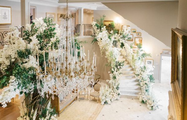 The wedding of Tons of Gorgeous Florals and Personal Touches at This Park Château Wedding Gallery 10