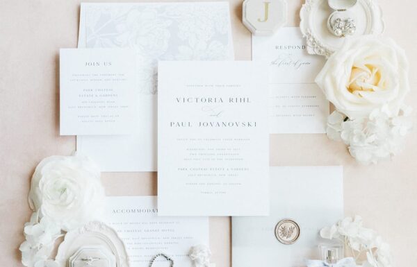 The wedding of Tons of Gorgeous Florals and Personal Touches at This Park Château Wedding Gallery 9