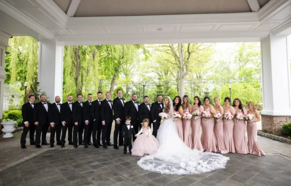 The wedding of Bright Pink and White Florals Completed This Spring Wedding Gallery 1