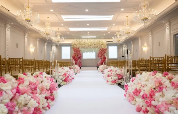 The wedding of Bright Pink and White Florals Completed This Spring Wedding Gallery 2