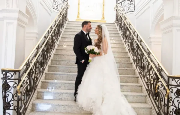 The wedding of Bright Pink and White Florals Completed This Spring Wedding Gallery 14