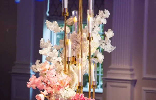 The wedding of Bright Pink and White Florals Completed This Spring Wedding Gallery 12