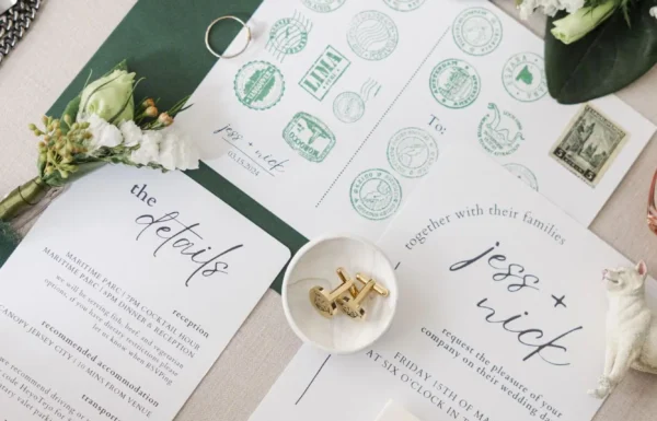 The wedding of This Jet-Setting Couple Embraced a Love of Travel at Their Wedding Gallery 10