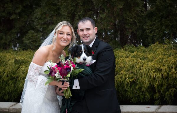 The wedding of A Lovely Winter Wedding at an All-In-One Venue Gallery 9