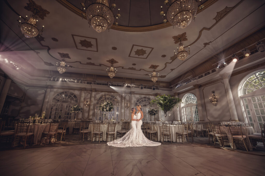 Ballroom wedding at Crystal Plaza in Livingston NJ.