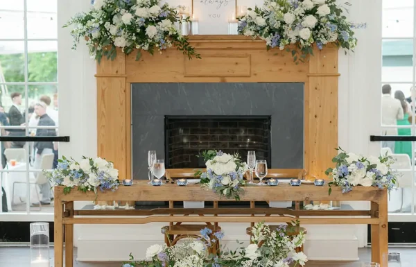 The wedding of A Garden Party Wedding Complete With a ‘Please Be Seeded’ Seating Chart Gallery 17