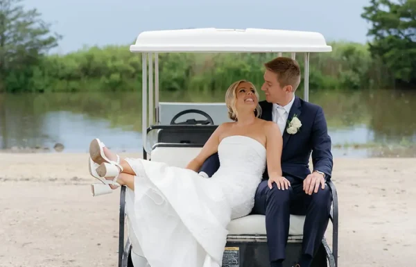 The wedding of A Garden Party Wedding Complete With a ‘Please Be Seeded’ Seating Chart Gallery 15