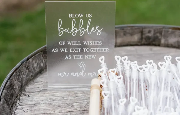 The wedding of A Garden Party Wedding Complete With a ‘Please Be Seeded’ Seating Chart Gallery 6