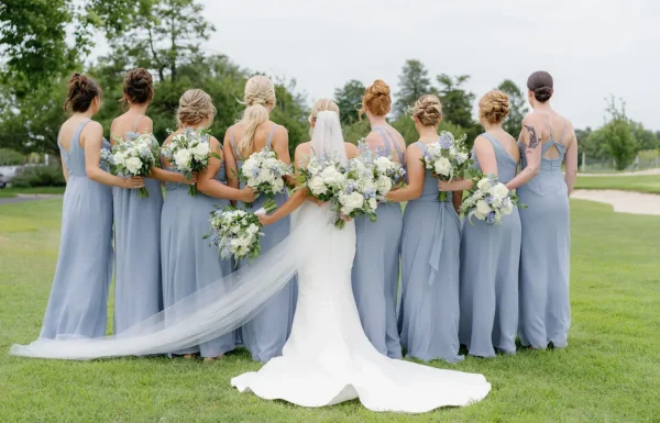 The wedding of A Garden Party Wedding Complete With a ‘Please Be Seeded’ Seating Chart Gallery 8