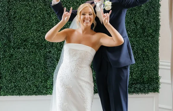 The wedding of A Garden Party Wedding Complete With a ‘Please Be Seeded’ Seating Chart Gallery 9