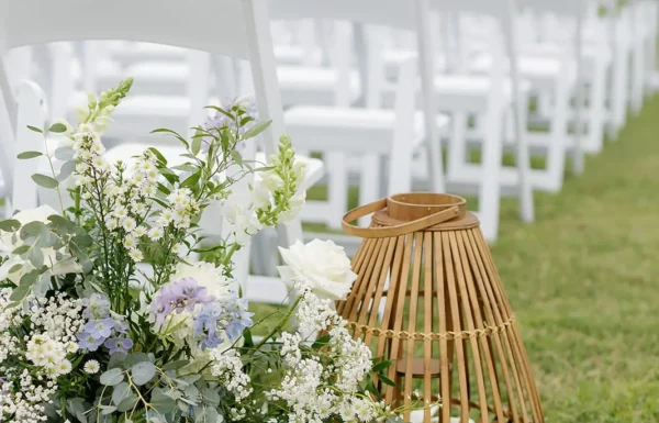 The wedding of A Garden Party Wedding Complete With a ‘Please Be Seeded’ Seating Chart Gallery 5