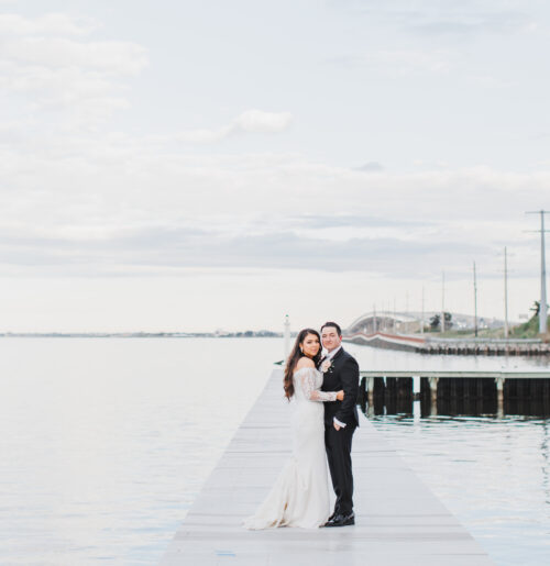 The wedding of Beachy Vibes Without the Sand at This Shore Wedding