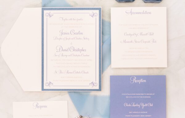 The wedding of This Shore Wedding Featured Lots of Coastal Blues and Grays Gallery 0