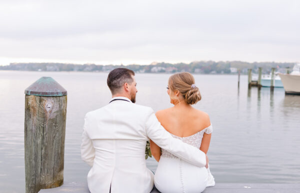 The wedding of This Shore Wedding Featured Lots of Coastal Blues and Grays Gallery 8